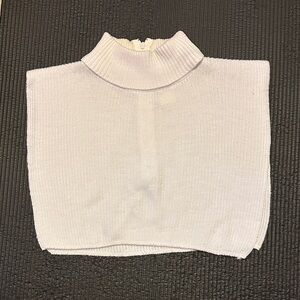 Chic Cream Turtleneck dickey